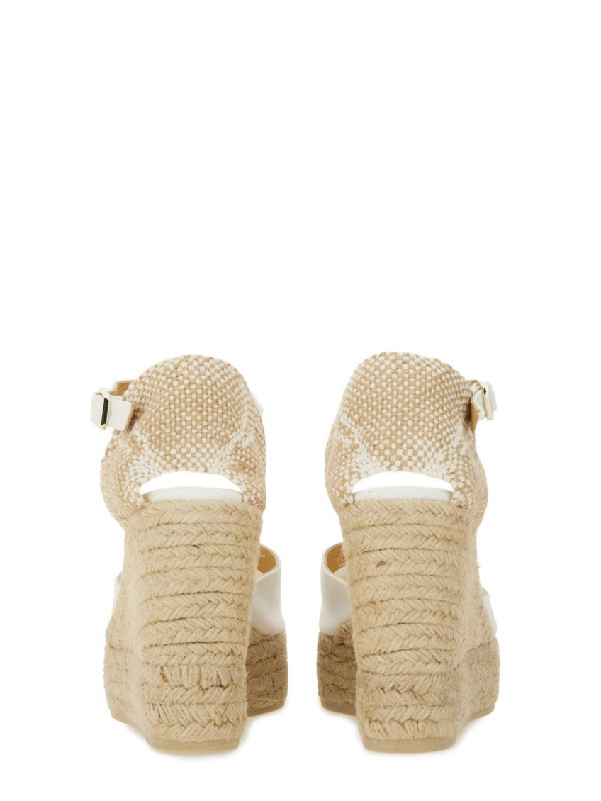 White Solid Carol Wedges 4