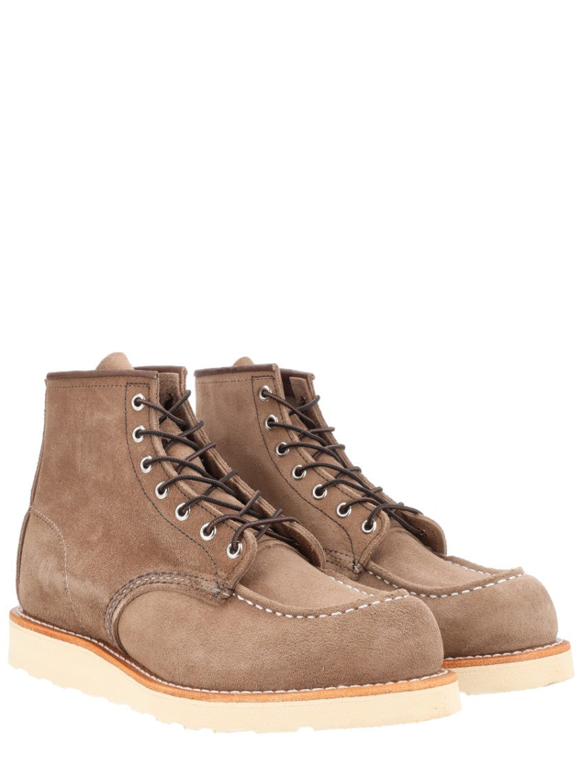 Beige Solid Boots 2
