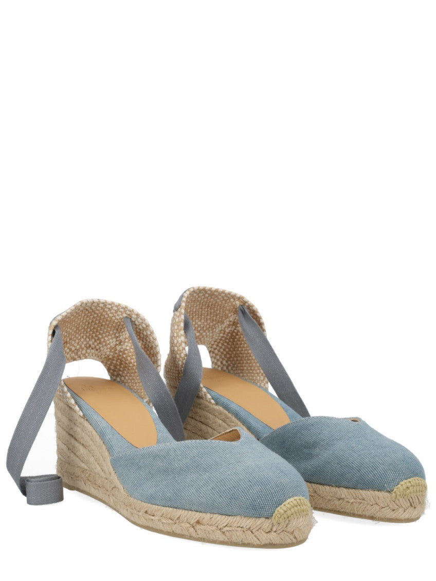 Blue Ankle-strap Wedges 2
