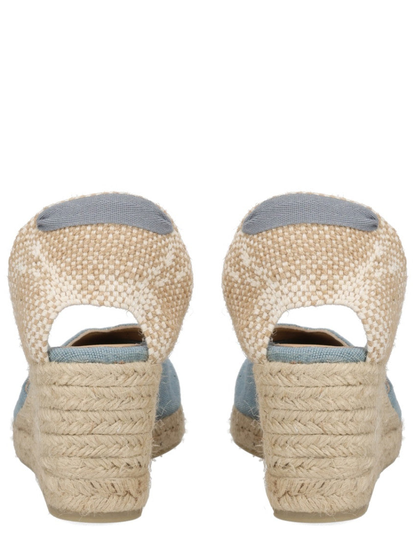 Blue Ankle-strap Wedges 4