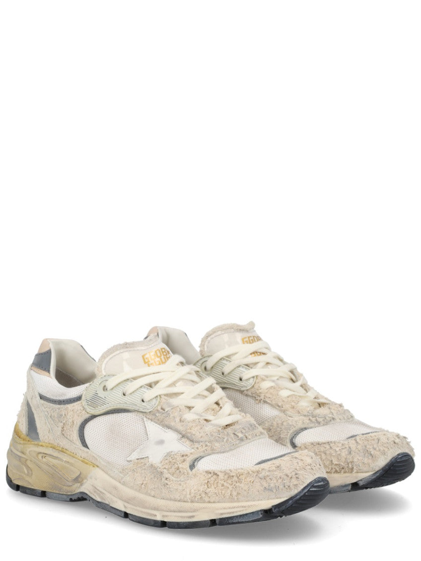 White Distressed Sneakers 2
