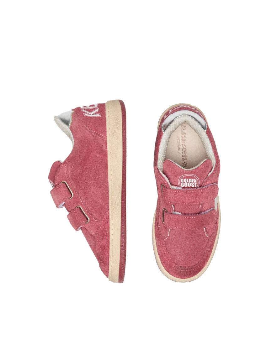 Kids Red Logo Sneakers 3