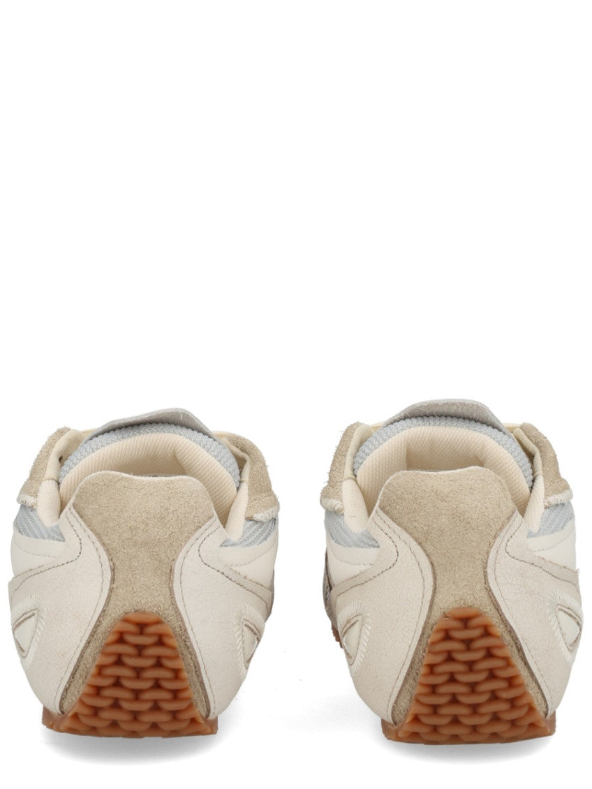 White Slow Runner Sneakers 4
