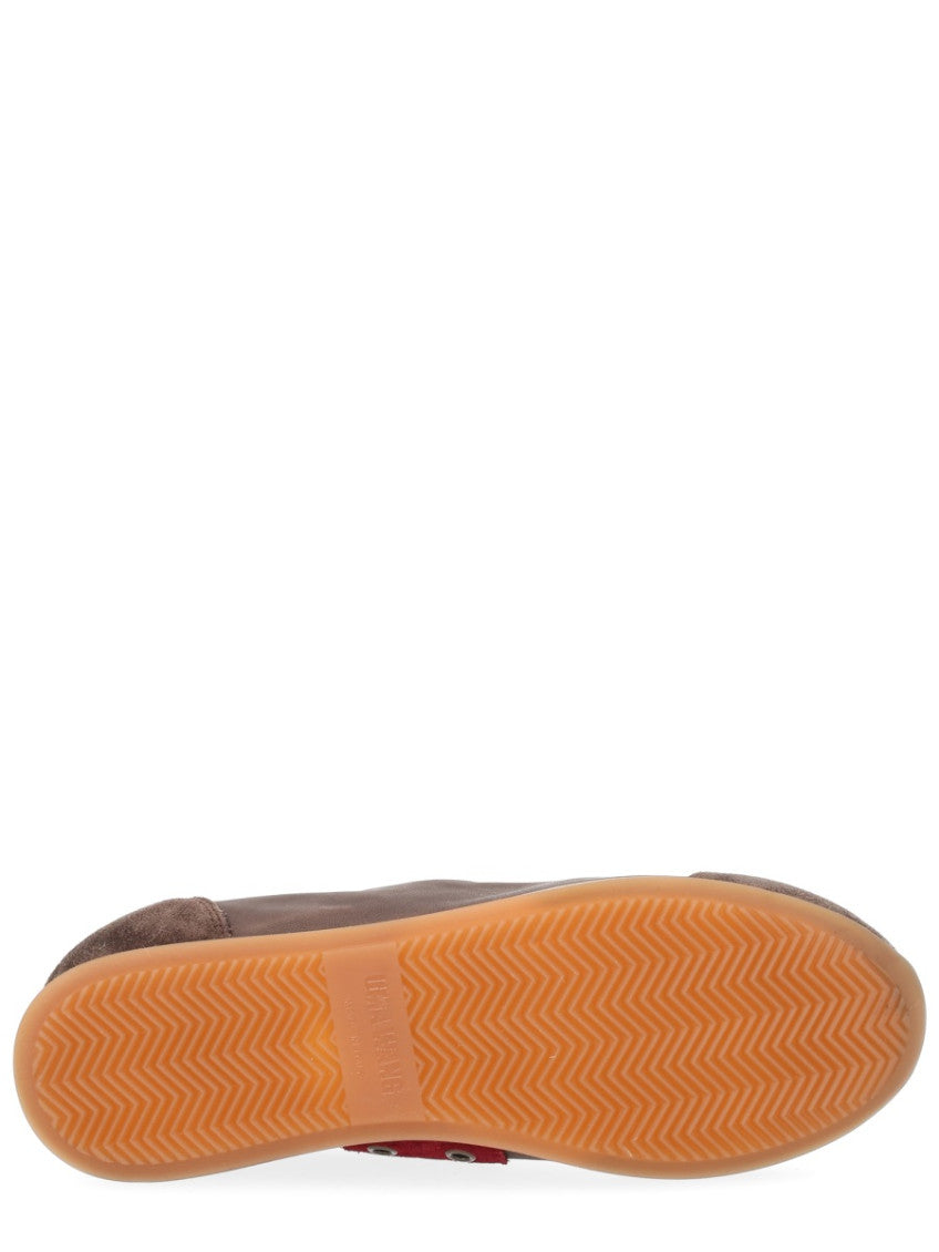 Brown Color Block Sneakers 6
