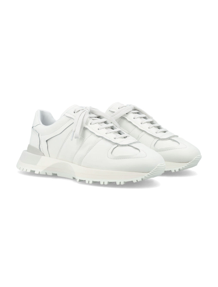 White Lace Up Sneakers 2