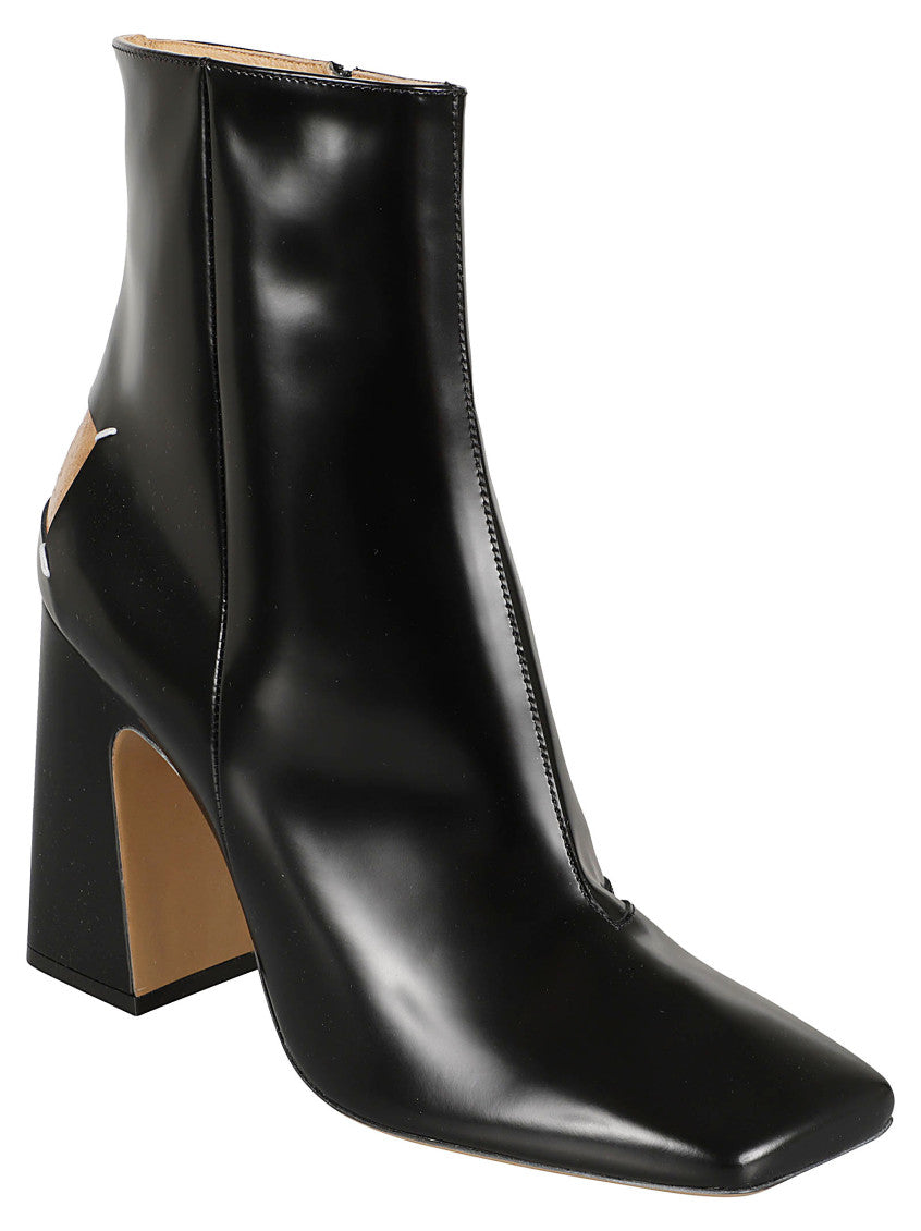 Black Zip Boots 3