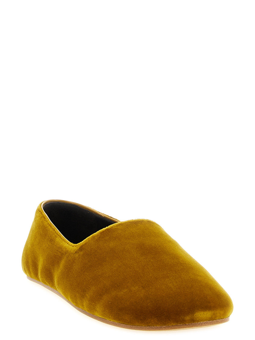Brown Solid Ponti Loafers 2