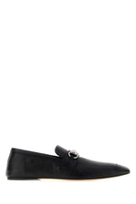 Black Slip On Loafers 1