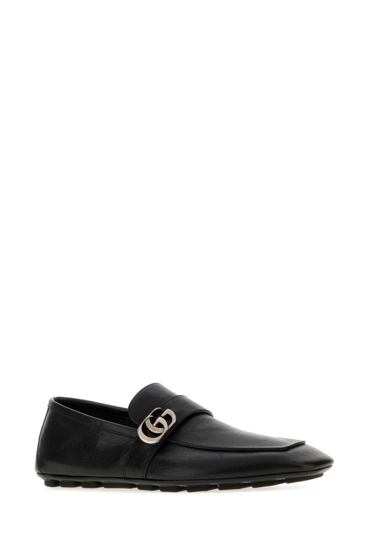 Black Leather Loafers 2