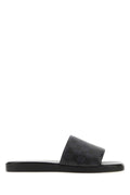 Grey Slip On Slides 1
