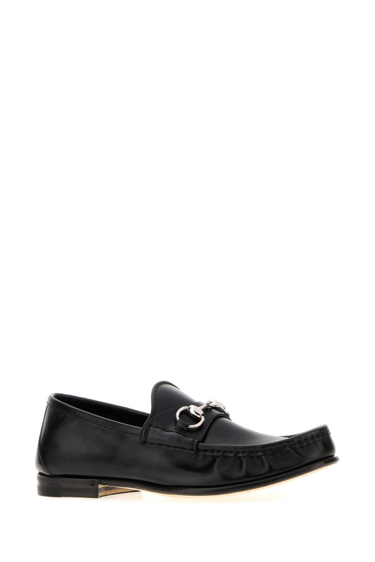 Black Leather Loafers 2