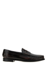 Dark Brown Slip On Loafers 1