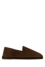 Dark Brown Slip On Espadrilles 1