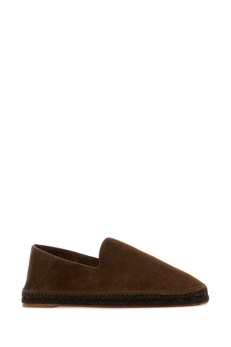 Dark Brown Slip On Espadrilles 2