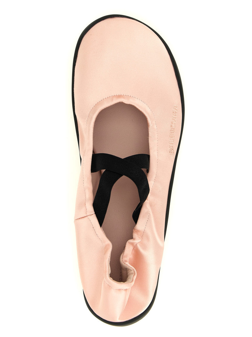 Pink Solid Shibuya Ballet Flats 4