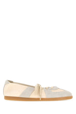 Multicolor Lace Up Ballet Flats 1