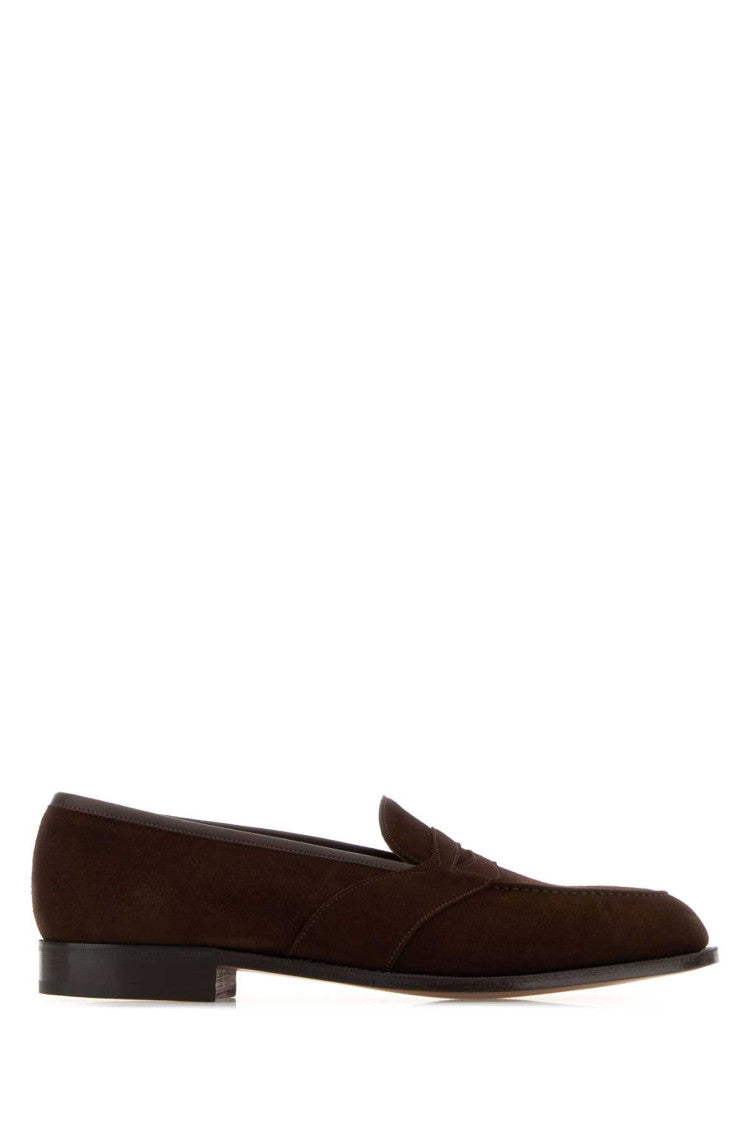 Brown Suede Loafers 1