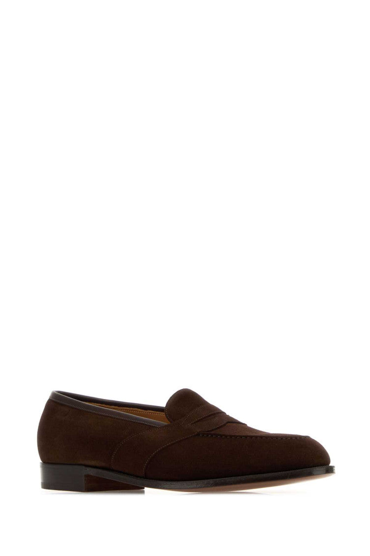 Brown Suede Loafers 2