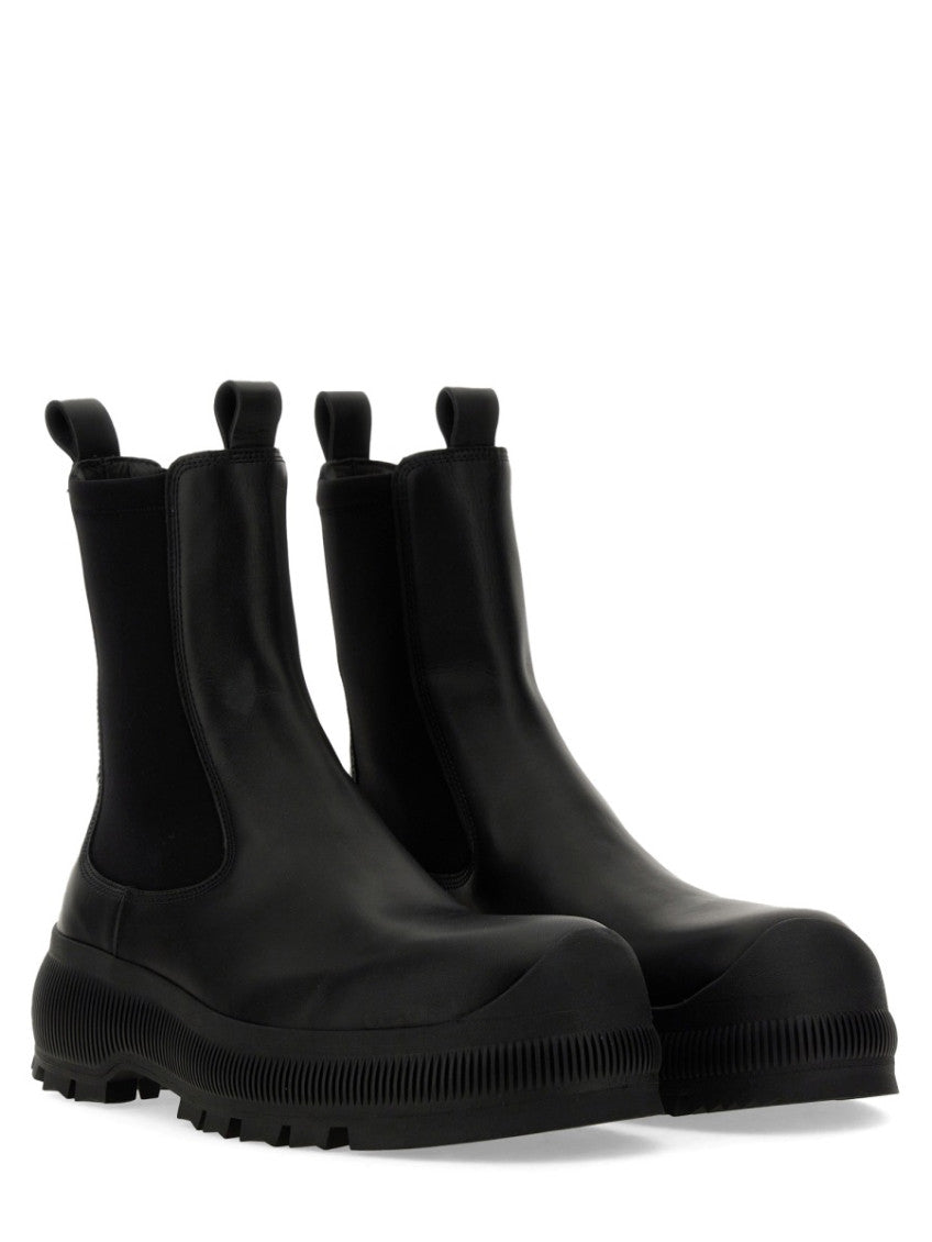Black Solid Carryover Boots 2