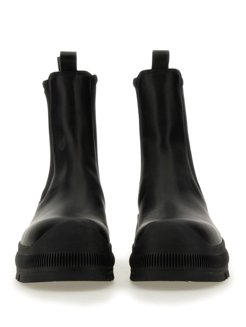 Black Solid Carryover Boots 4