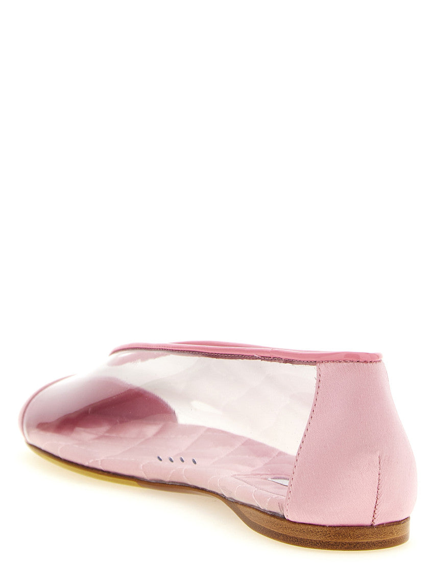 Pink Solid Flats 3