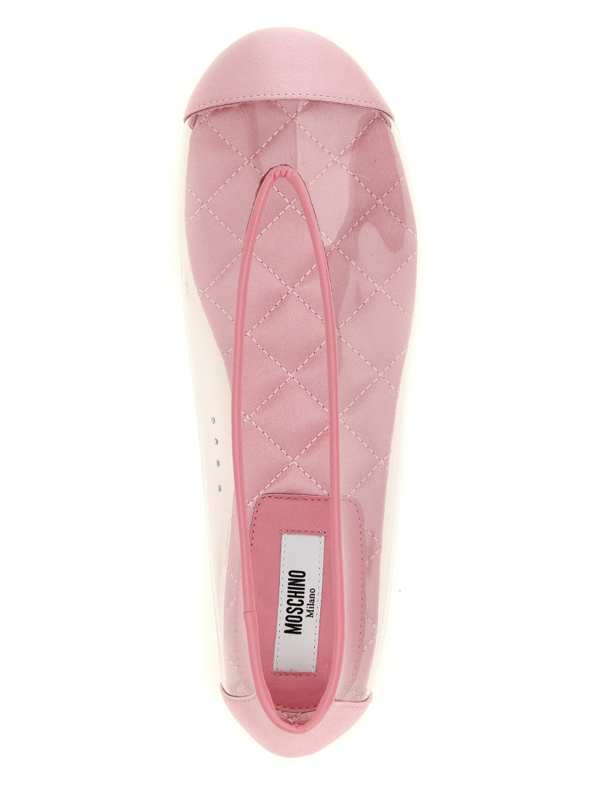 Pink Solid Flats 4
