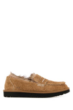 Light Brown Slip On Loafers 1