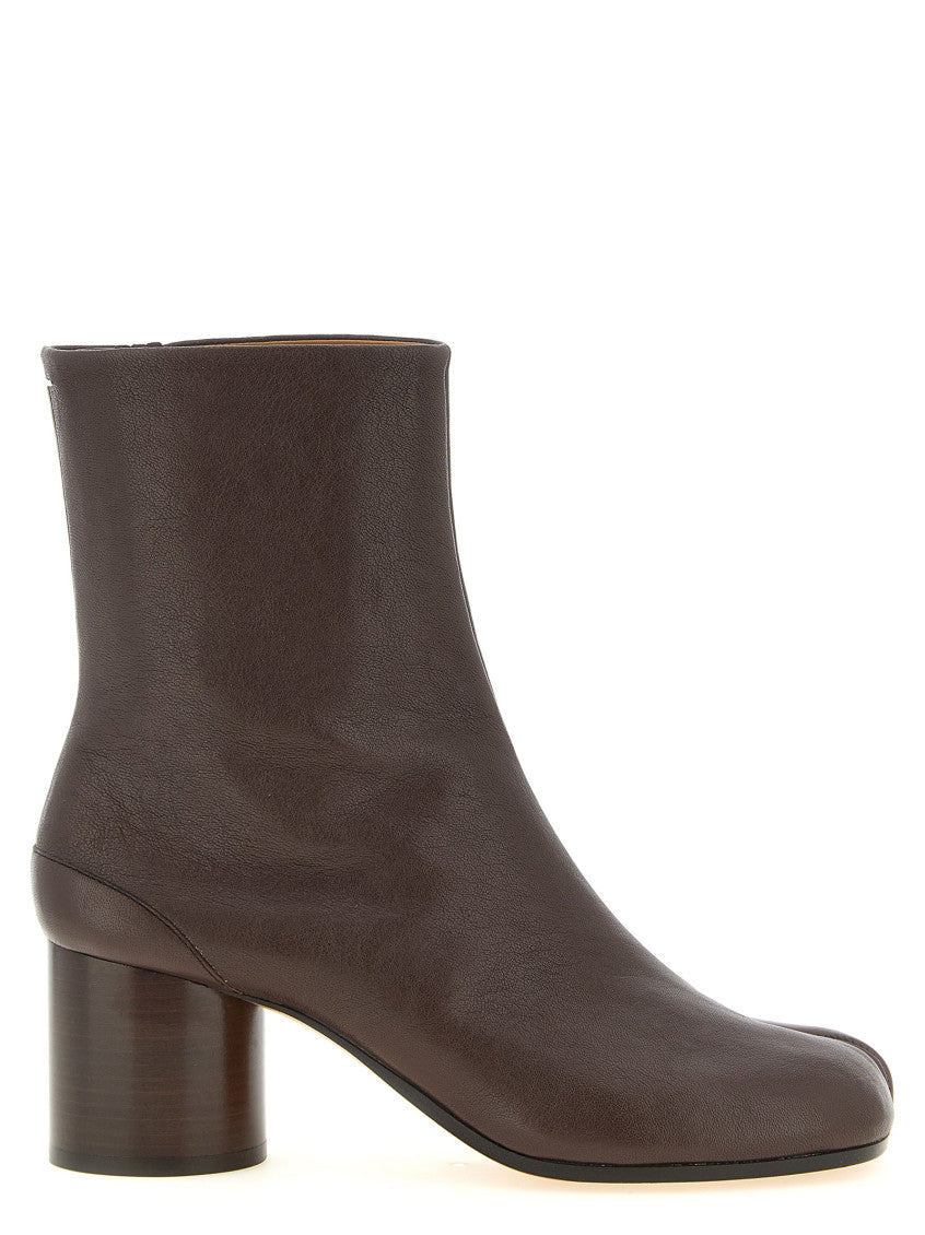 Brown Leather Ankle Boots 1