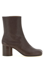 Brown Leather Ankle Boots 1