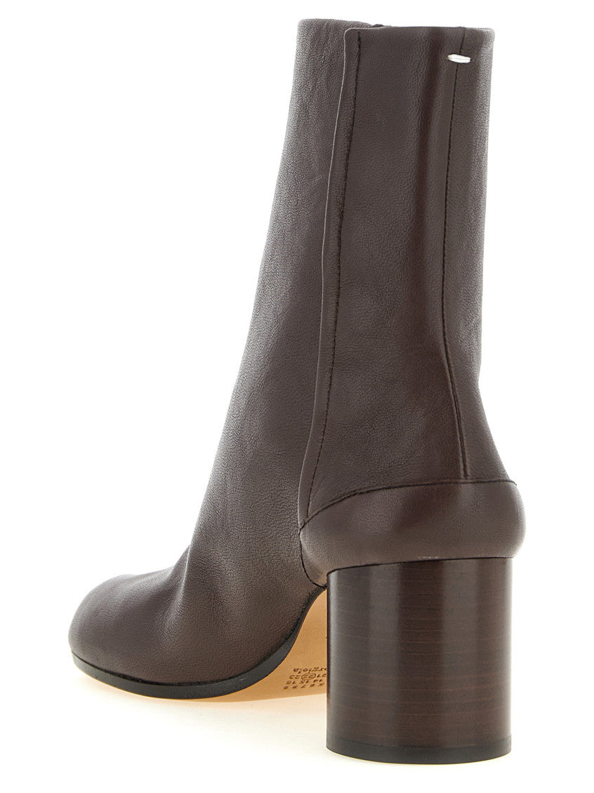 Brown Leather Ankle Boots 3