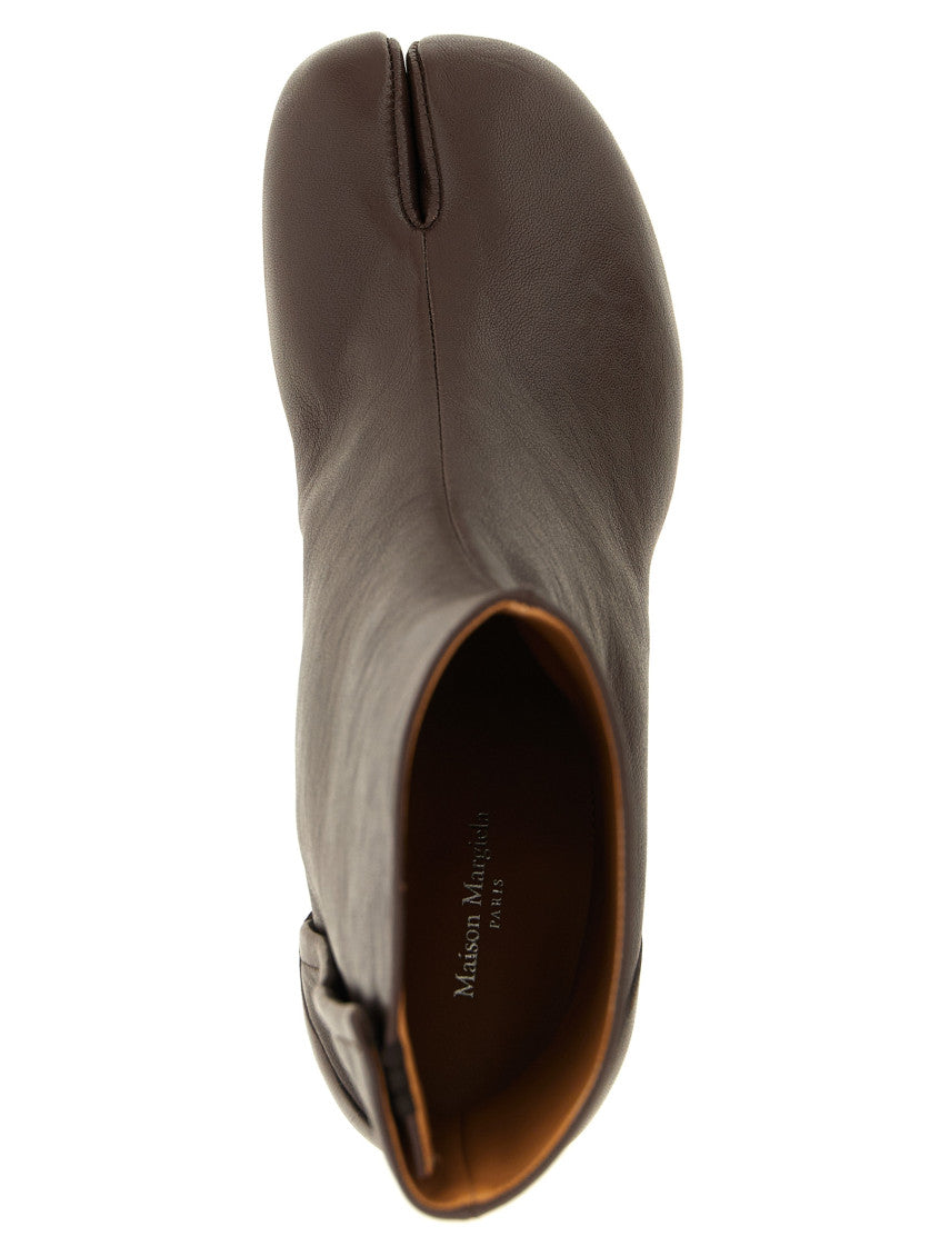 Brown Leather Ankle Boots 4