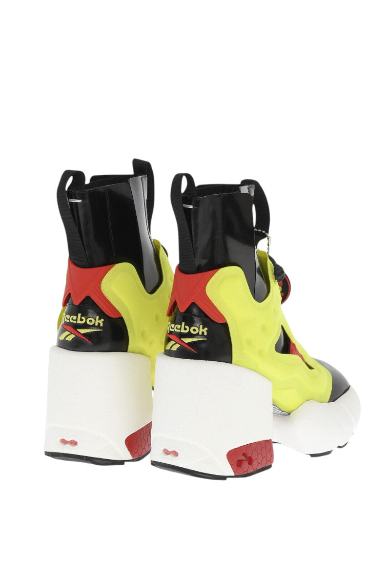 Multicolor Color-Block Ankle Boots 2