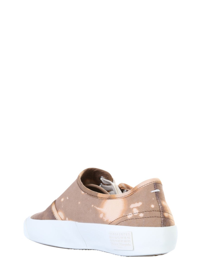 Beige Lace-up Sneakers 2