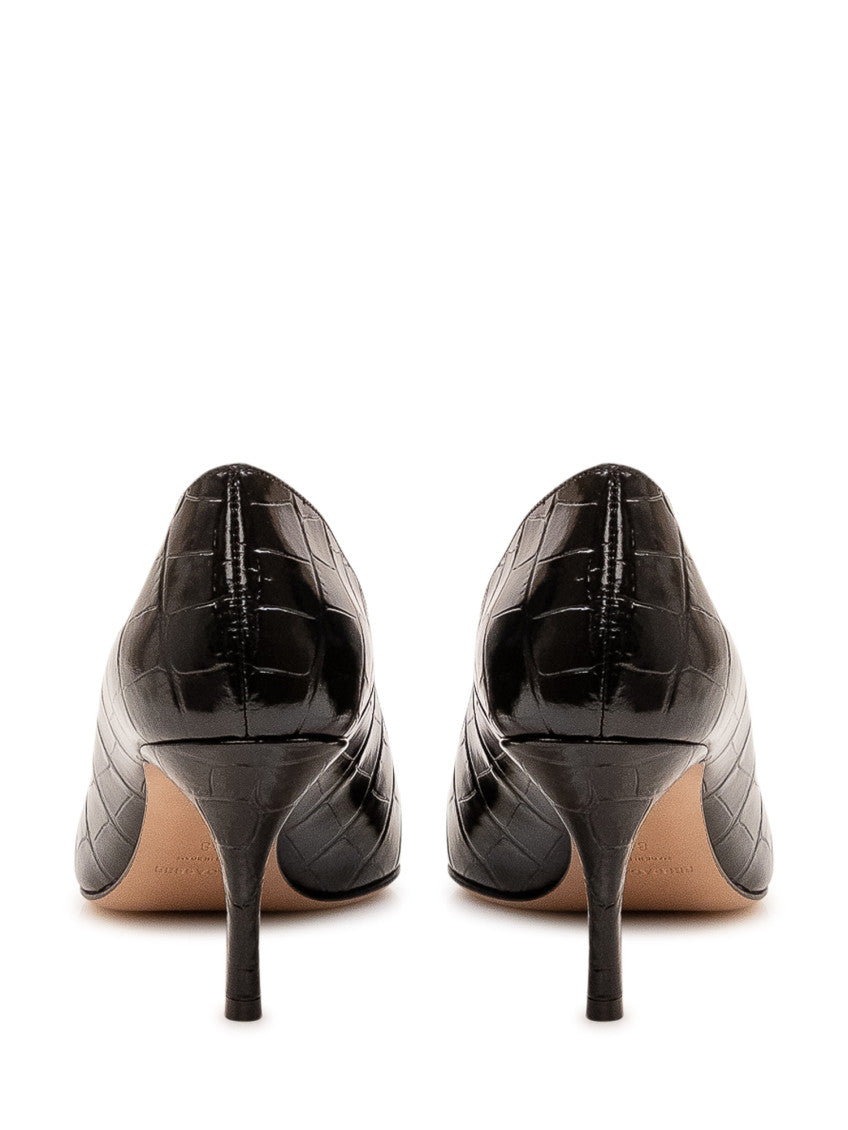 Black Slip-on Pumps 3