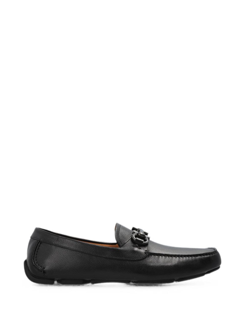 Black Leather Loafers 1