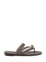 Black Slip-on Sandals 1