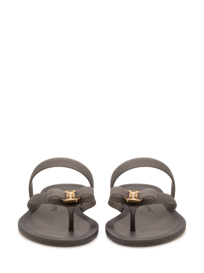 Black Slip-on Sandals 2
