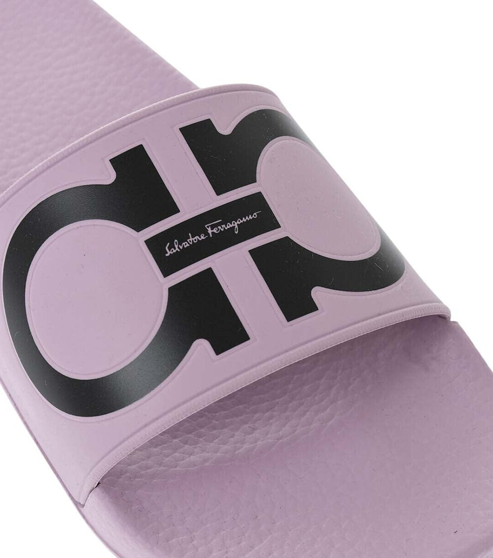 Purple Slip-on Slides 2