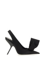 Black Slingback Pumps 1