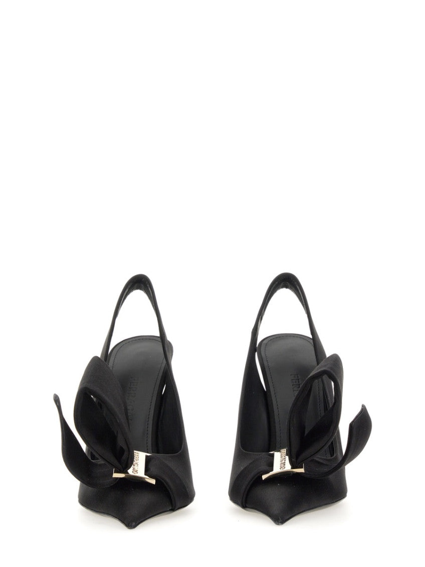 Black Slingback Pumps 4
