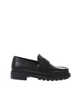 Black Leather Loafers 1