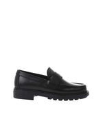 Black Leather Loafers 1