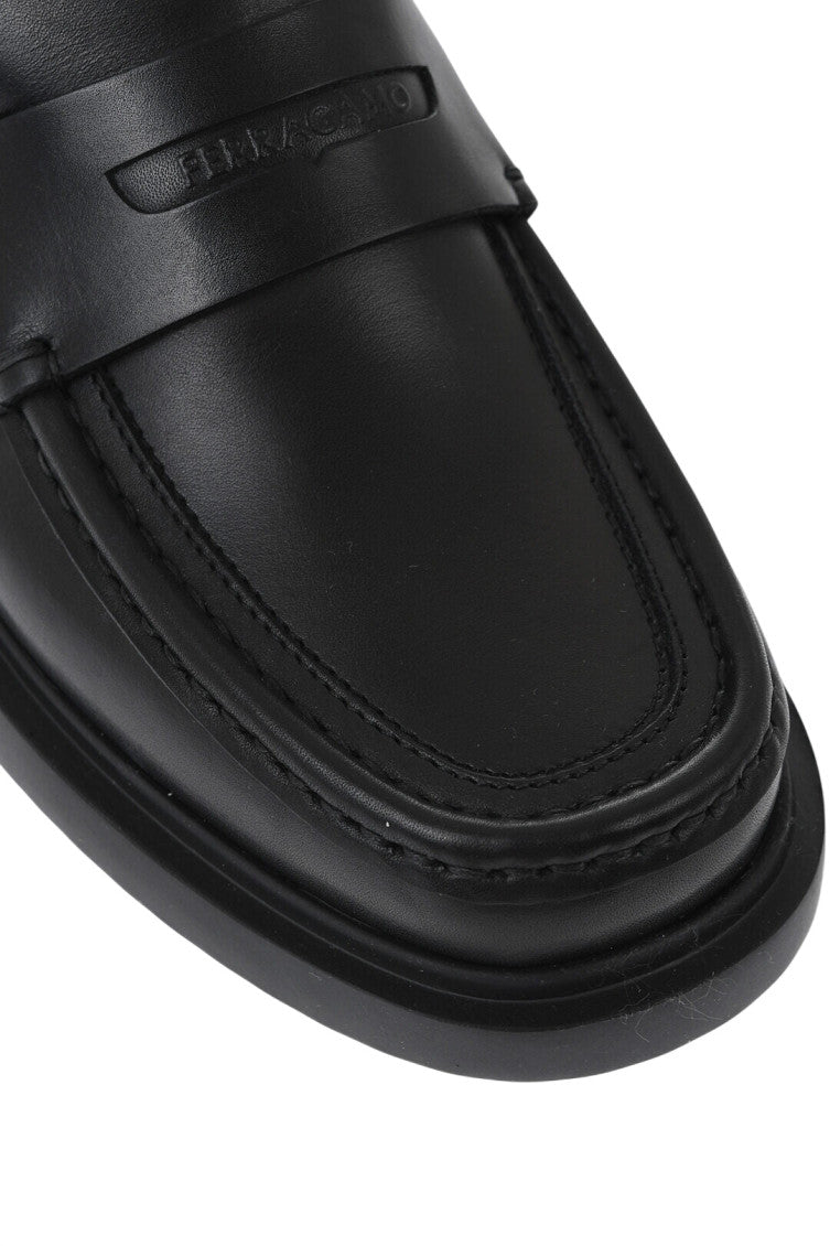 Black Leather Loafers 2