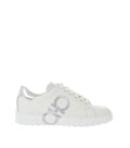 White Leather Sneakers 1