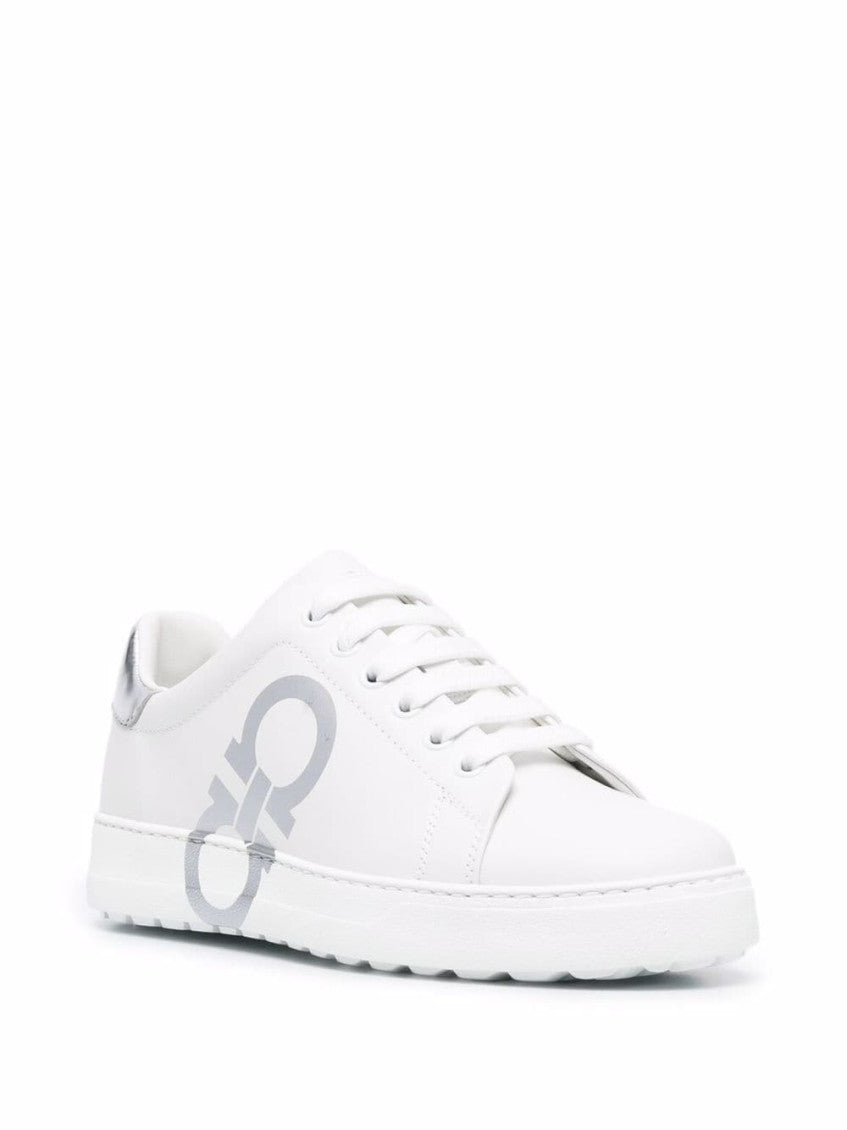 White Leather Sneakers 2