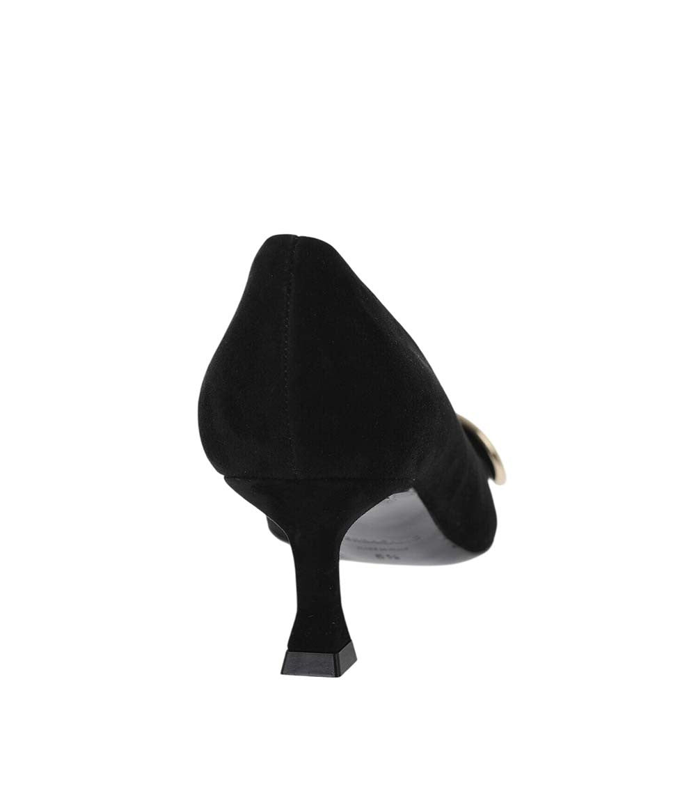 Black Suede Pumps 2