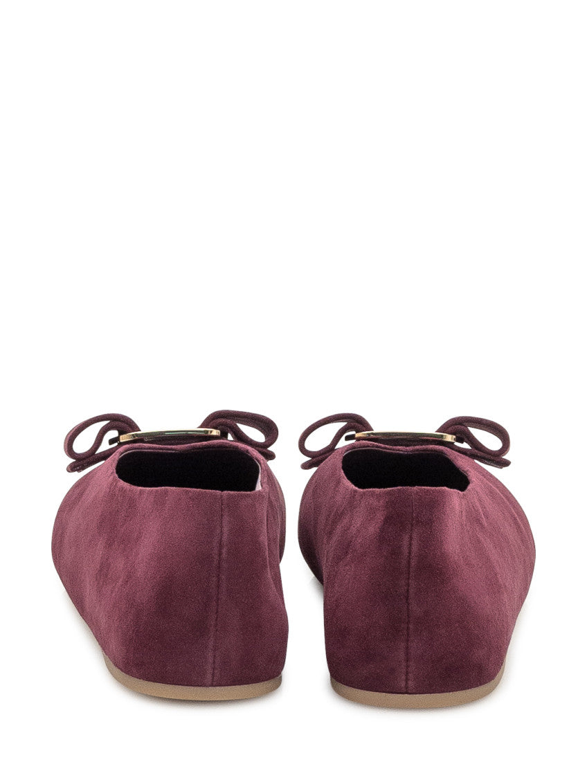 Purple Slip-on Ballet Flats 3