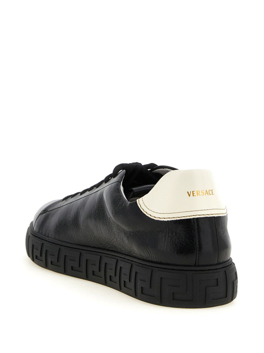 Black Leather Sneakers 3
