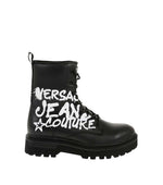 Black Logo Boots 1