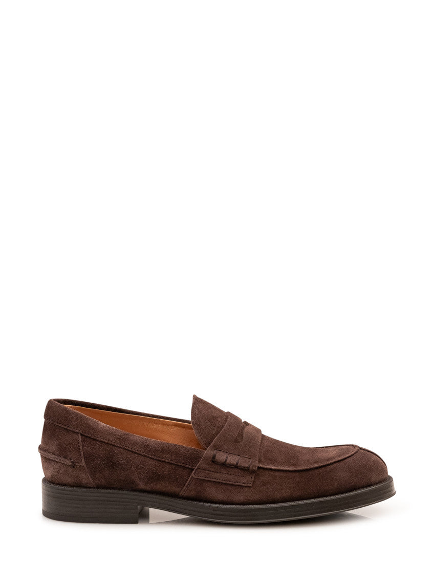 Brown Suede Loafers 1